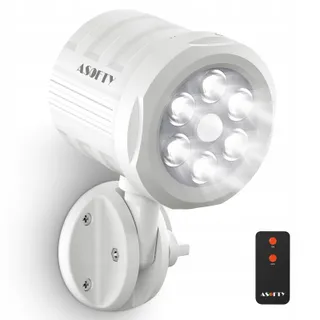 ASOFTY LED Lamp Bewegingsmelder Batterij Afstandsbediening IP65 — miniatuur 1