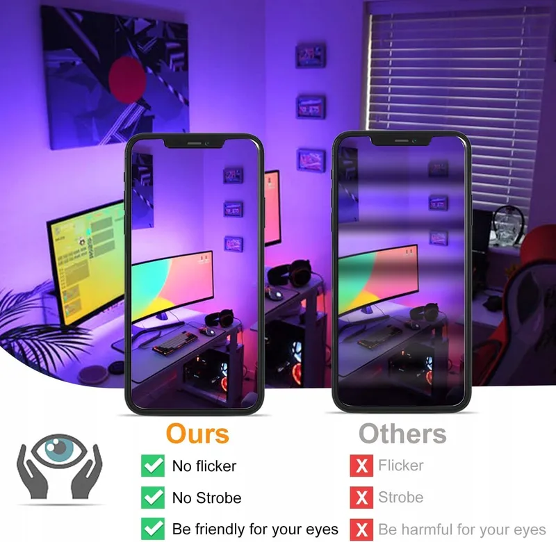 CHANGM LED RGB Schijnwerper Bluetooth Waterdicht 2 Stuks 30W IP66 — foto 4