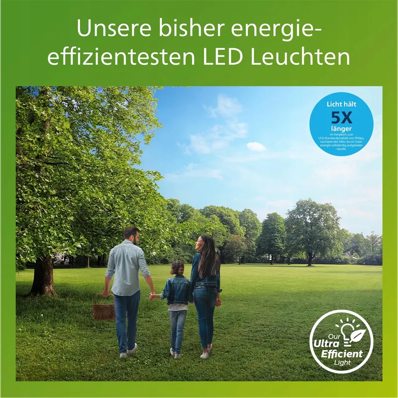 PHILIPS Tylus Solarlamp met Sensor Buiten Wit 3000K 1000lm — foto 5
