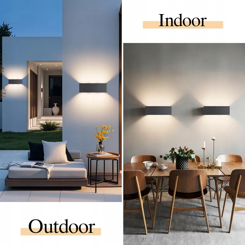 KLIGHTEN LED Wandlamp Binnen Buiten Verstelbaar Antraciet 27W — foto 7
