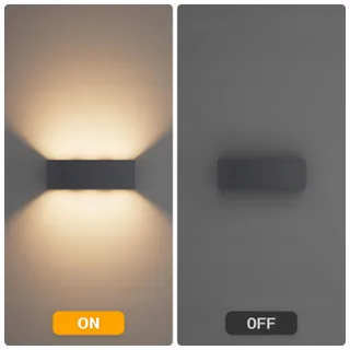 KLIGHTEN LED Wandlamp Binnen Buiten Verstelbaar Antraciet 27W — miniatuur 6