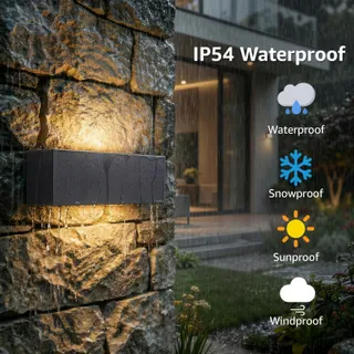 KLIGHTEN LED Wandlamp Binnen Buiten Verstelbaar Antraciet 27W — miniatuur 5