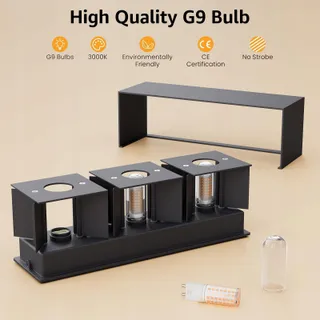 KLIGHTEN LED Wandlamp Binnen Buiten Verstelbaar Antraciet 27W — miniatuur 3