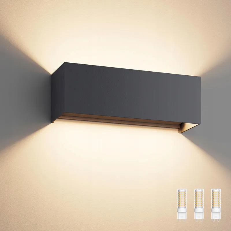 KLIGHTEN LED Wandlamp Binnen Buiten Verstelbaar Antraciet 27W — foto 1