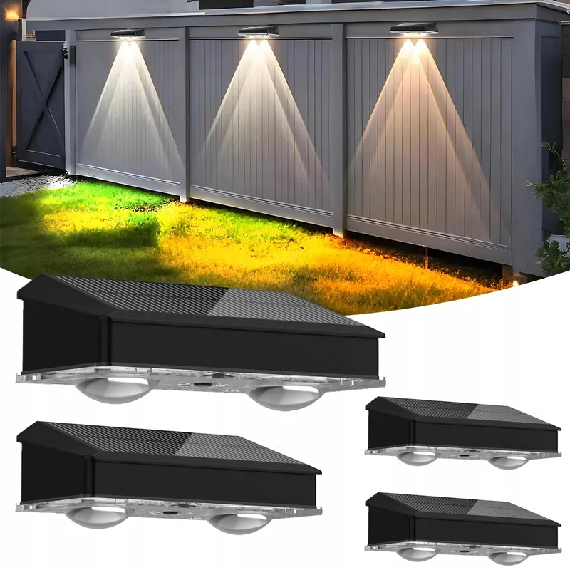 HQYNSS Solarlampen Tuin Waterdicht 3 Standen 4 Stuks IP65 — foto 1