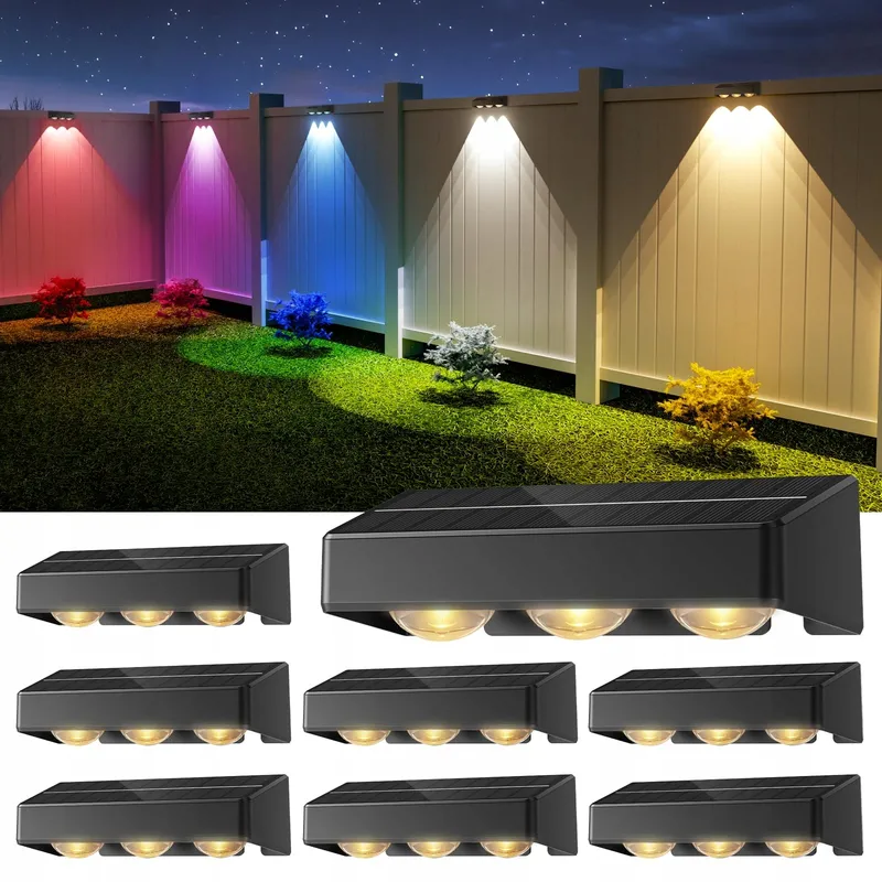 NIORSUN Solar Buitenlamp Tuin Terras 8 Stuks IP65 — foto 1