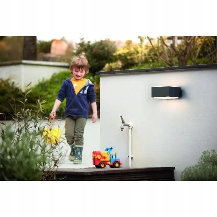 PHILIPS MyGarden Hedgehog Buitenwandlamp Terras Antraciet 42W — foto 3