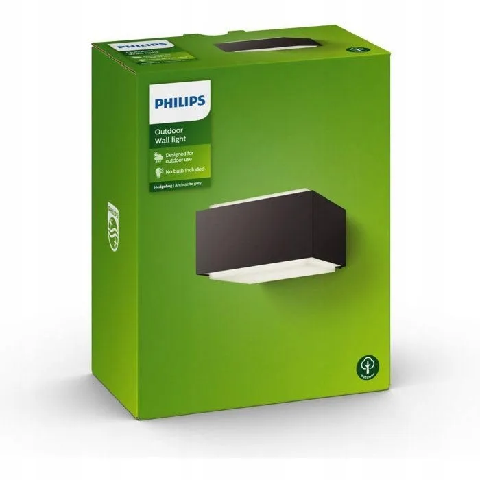 PHILIPS MyGarden Hedgehog Buitenwandlamp Terras Antraciet 42W — foto 6