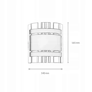 LICHTERLEBNISSE OSLO Buitenlamp RVS Zilver E27 IP44 — miniatuur 9