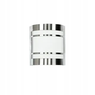 LICHTERLEBNISSE OSLO Buitenlamp RVS Zilver E27 IP44 — miniatuur 6