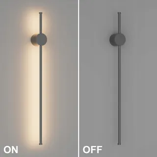 KLIGHTEN LED Wandlamp Binnen Donkergrijs Modern 81cm 24W IP65 — miniatuur 6