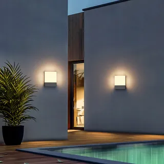 KLIGHTEN LED Buitenwandlamp Waterdicht Tuin 2 Stuks 24W IP65 — miniatuur 7