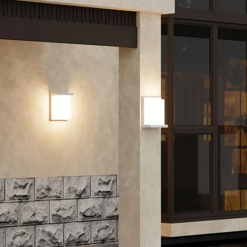 KLIGHTEN LED Buitenwandlamp Wit Terras 30W 3000K IP65 — foto 7