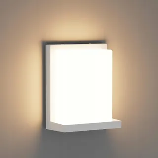 KLIGHTEN LED Buitenwandlamp Wit Terras 30W 3000K IP65 — miniatuur 1
