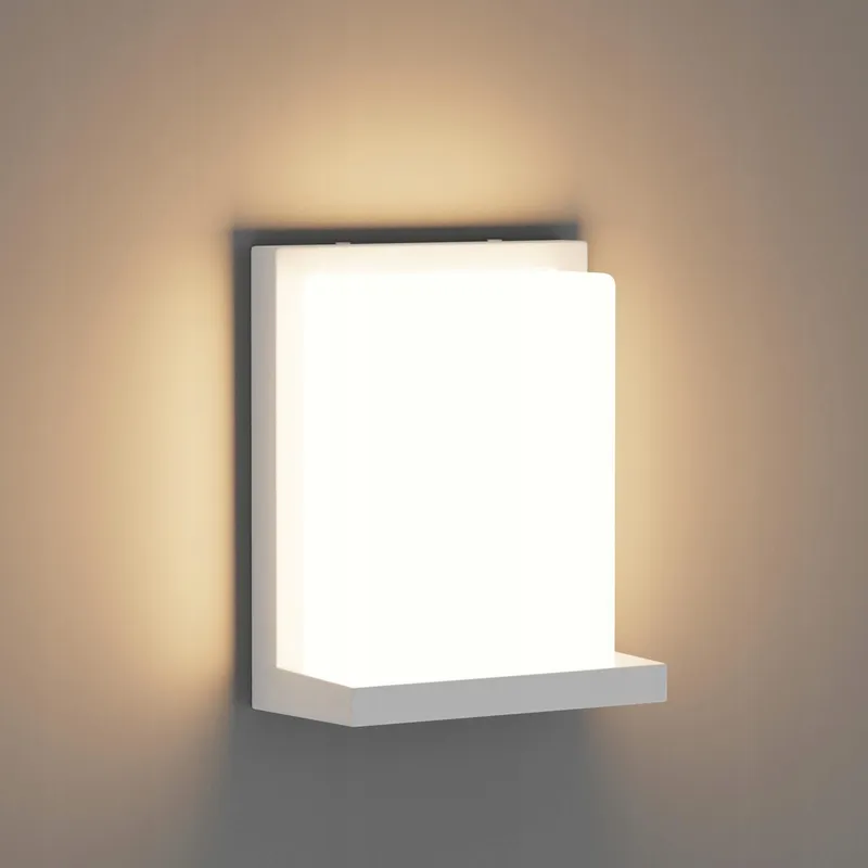 KLIGHTEN LED Buitenwandlamp Wit Terras 30W 3000K IP65 — foto 1