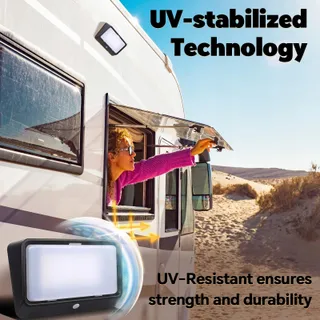 ACEGOO LED Camperlamp Schakelaar 3 Standen Nano 12V IP65 2 Stuks — miniatuur 4