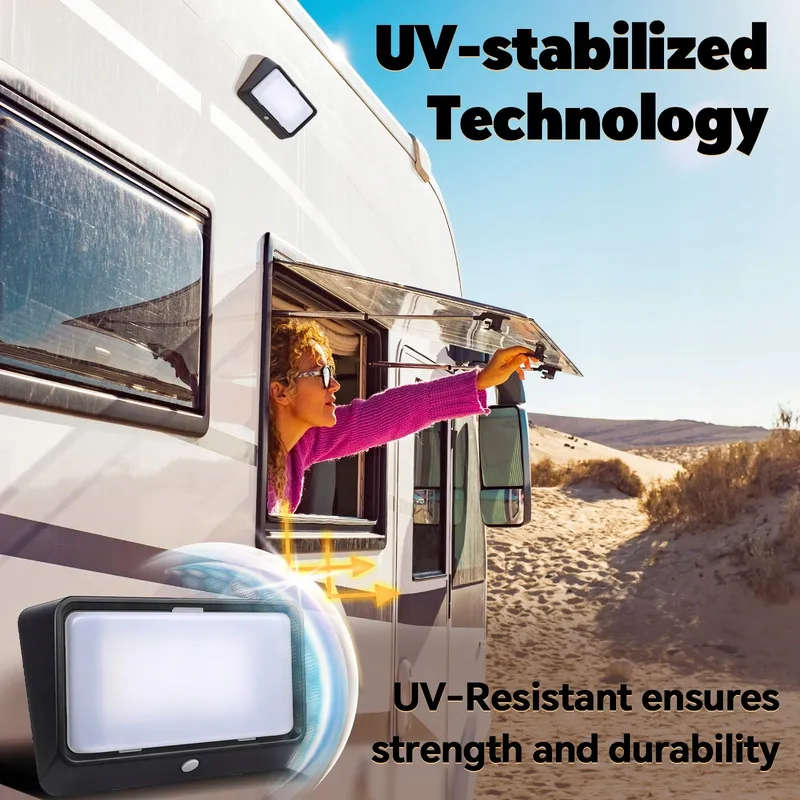 ACEGOO LED Camperlamp Schakelaar 3 Standen Nano 12V IP65 2 Stuks — foto 4