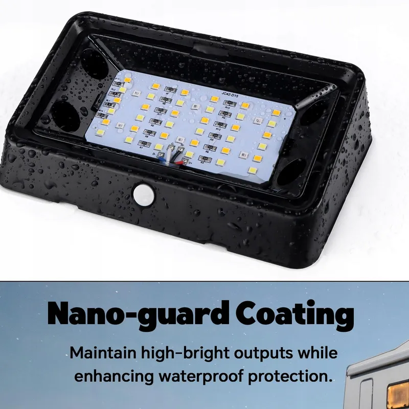 ACEGOO LED Camperlamp Schakelaar 3 Standen Nano 12V IP65 2 Stuks — foto 7