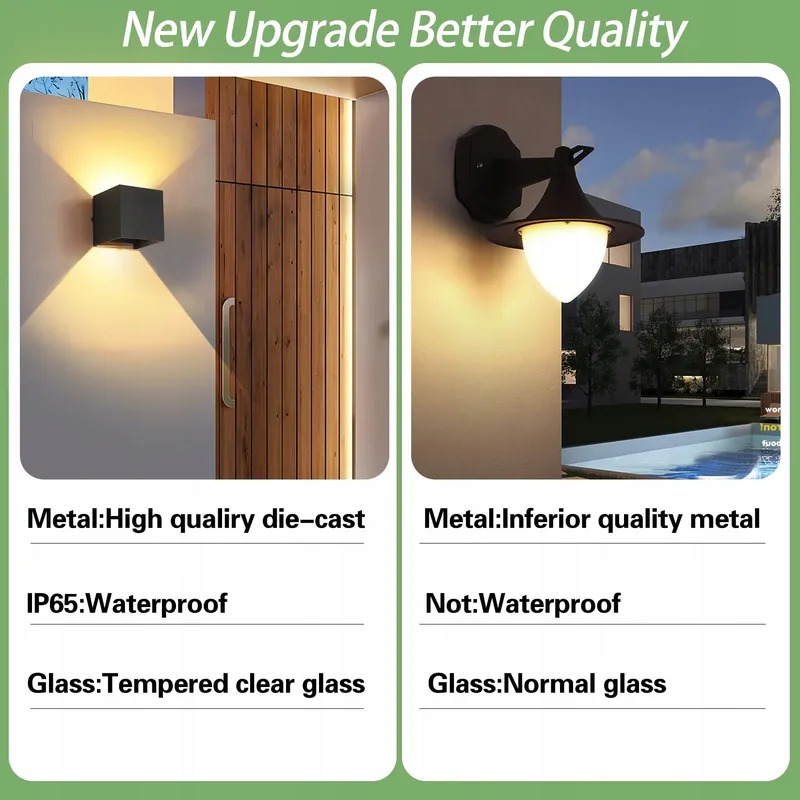 WISDOM LINE LED Lamp Verstelbare Kleur 3 Standen Slaapkamer 2 Stuks IP65 — foto 5