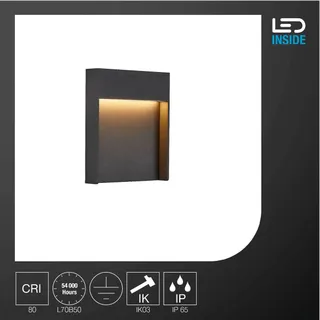SLV LED Buitenwandlamp Tuin Terras Gevel Modern 14W — miniatuur 3