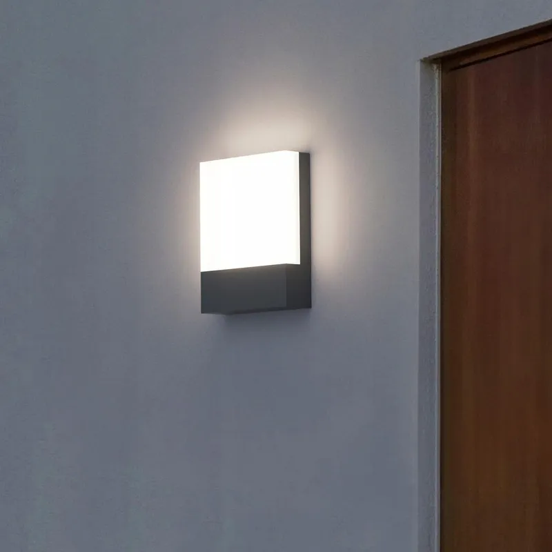 KLIGHTEN 2x LED Buitenlamp Waterdicht Antraciet 24W IP65 — foto 6