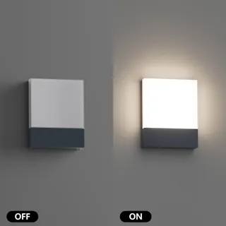 KLIGHTEN 2x LED Buitenlamp Waterdicht Antraciet 24W IP65 — miniatuur 2