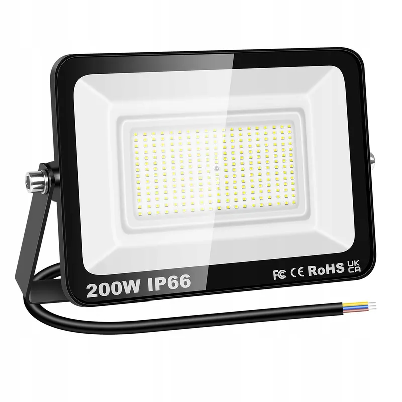 RIGID LED Schijnwerper Waterdicht Tuin Garage Koud Wit 200W IP66 — foto 1