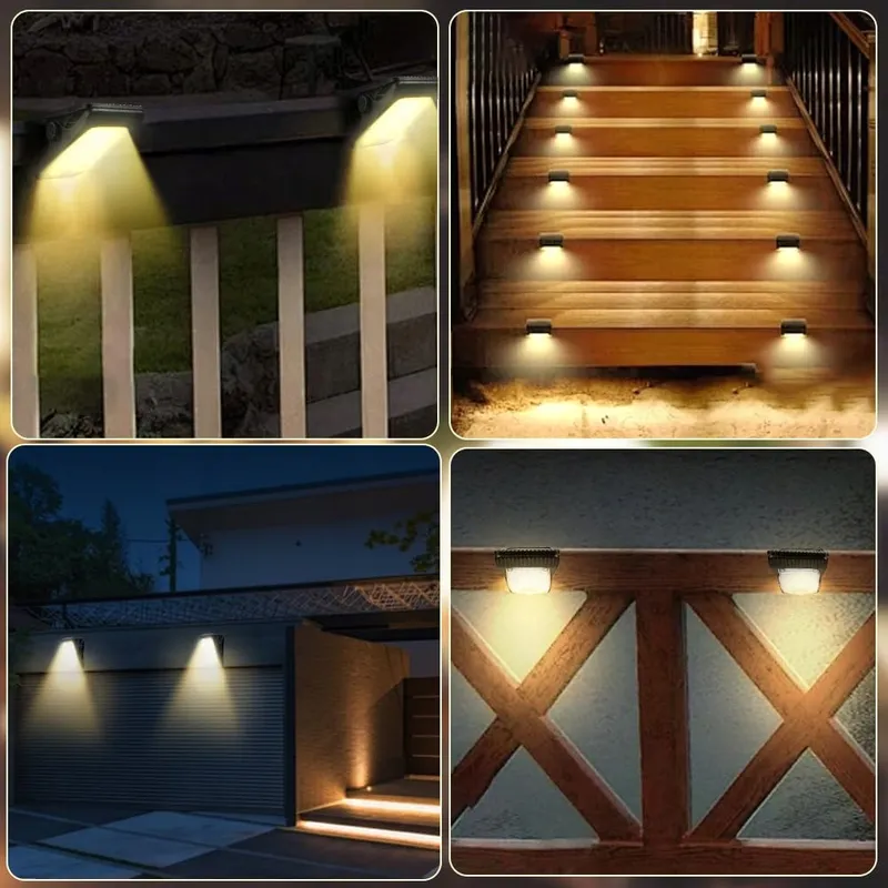 HOTUT Solarlampen Buiten Met Bewegingsmelder Clip USB IP65 2 Stuks — foto 7