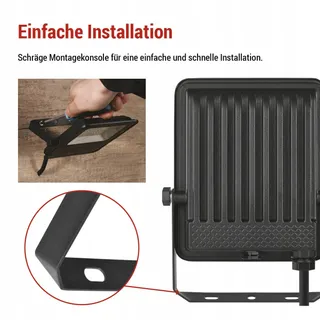 EMOS VISIO LED Schijnwerper Waterdicht Neutraal Wit 30W 4500lm — miniatuur 3