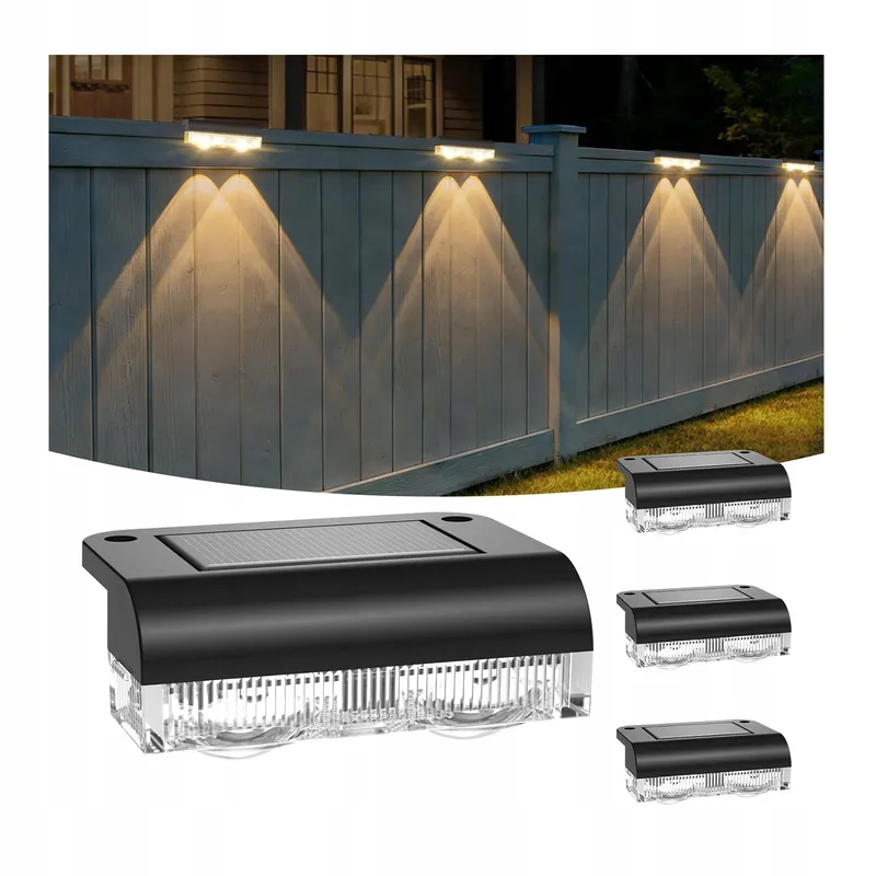 A.BIGWHALE Solarlamp Tuin Waterdicht Balkon 4 Stuks — foto 1
