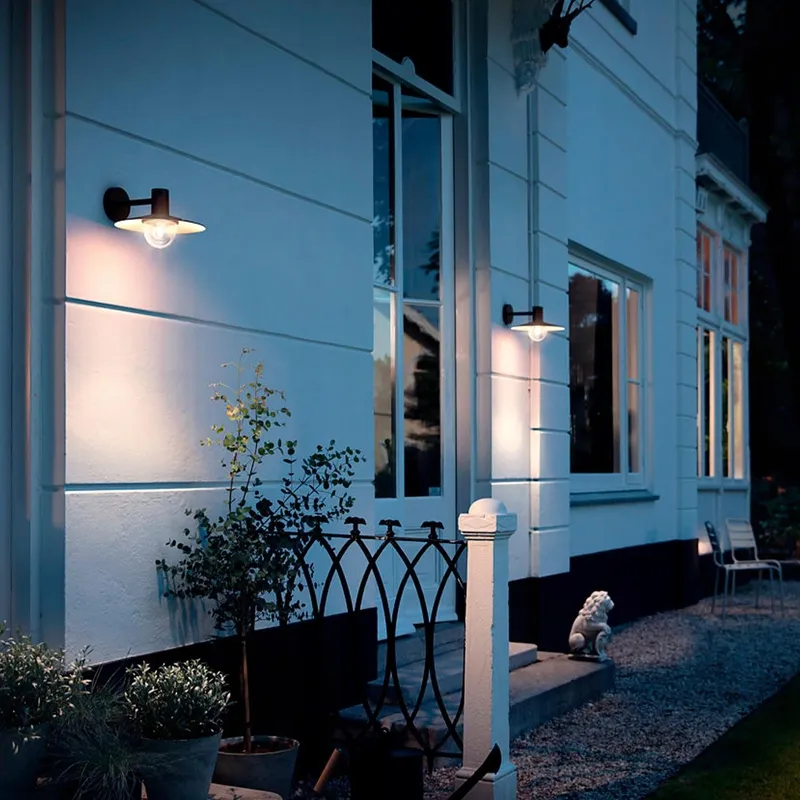 PHILIPS MyGarden Skua Tuinwandlamp Zwart Terras 42W — foto 2