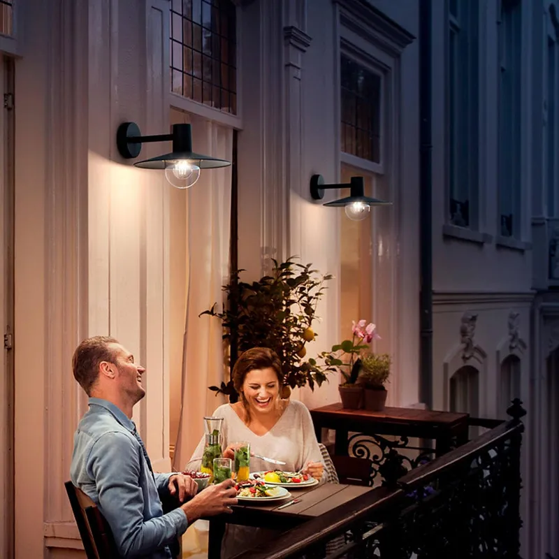 PHILIPS MyGarden Skua Tuinwandlamp Zwart Terras 42W — foto 6