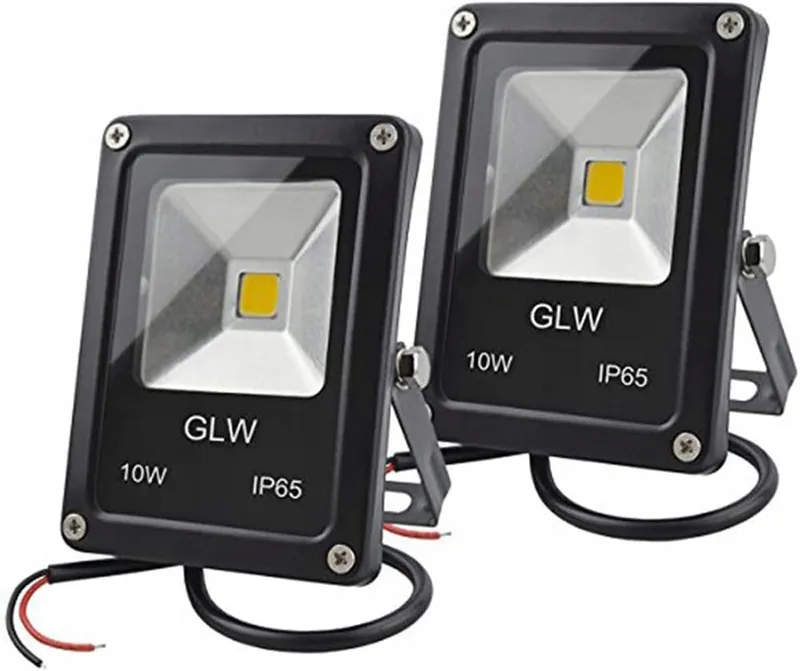 GLW LED Werklamp Buiten Warmwit Waterdicht 12V 10W IP65 — foto 1