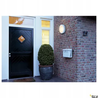 SLV BULAN LED Buitenwandlamp Voor Ingang IP44 E14 Max 60W — miniatuur 3