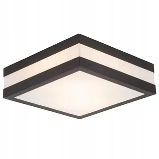 BRILLIANT Matteo Buitenlamp Wand Plafond Antraciet Wit E27 40W — miniatuur 1