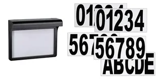 PAULMANN LED Solar Huisnummerlamp Zwart Vierkant IP44 — miniatuur 9