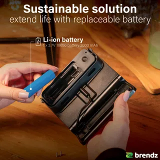 BRENDZ Solarlampen Buiten Bewegingssensor Waterdicht 1000lm IP54 — miniatuur 6