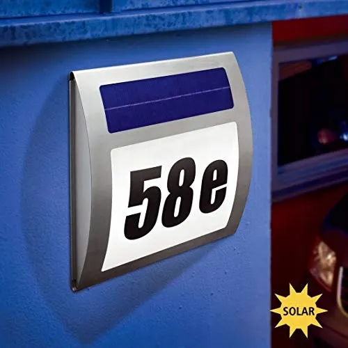 ESOTEC Wave Solar Huisnummerlamp Wand Energiezuinig — foto 5