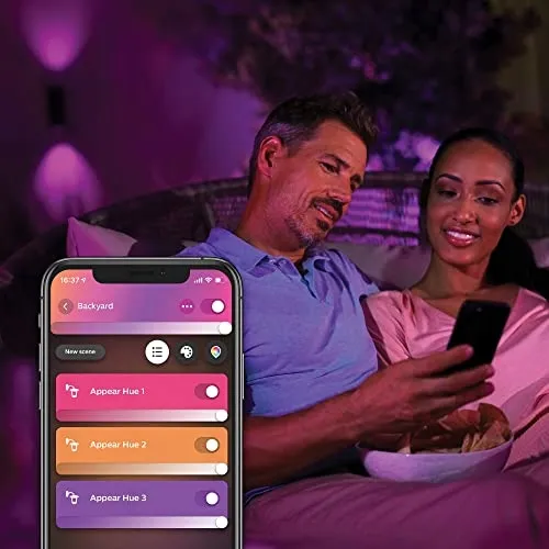 PHILIPS Hue Appear Smart LED Buitenlamp Dimbaar Zwart 1180lm — foto 4