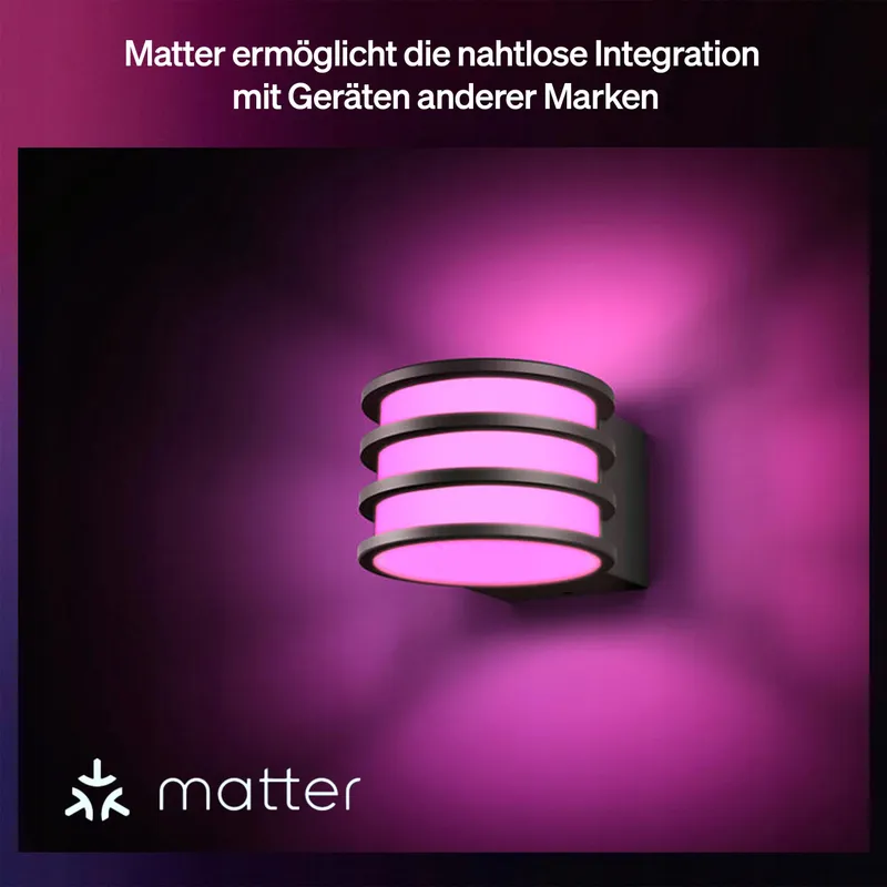 Philips Hue Lucca LED Buitenlamp Kleur Dimbaar IP44 Zigbee — foto 5