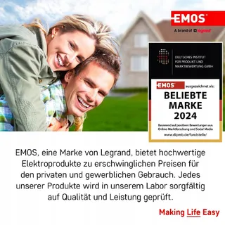 EMOS GLARO LED Schijnwerper Waterdicht Neutraal Wit — miniatuur 6