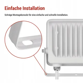 EMOS GLARO LED Schijnwerper Waterdicht Neutraal Wit — miniatuur 4
