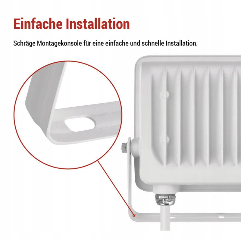 EMOS GLARO LED Schijnwerper Waterdicht Neutraal Wit — foto 4