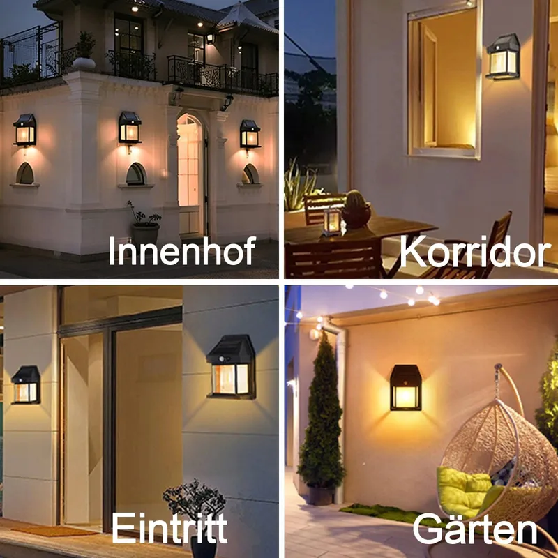 HQYNSS Solarlamp Bewegingssensor Waterdicht IP65 1200mAh — foto 7