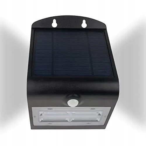 REV Solar LED Buitenlamp Bewegingsmelder Zwart IP54 2000mAh — foto 2