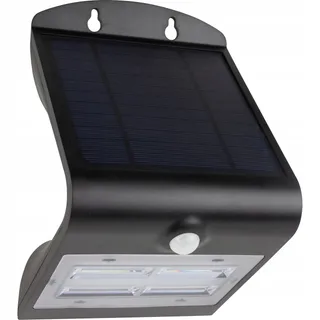 REV Solar LED Buitenlamp Bewegingsmelder Zwart IP54 2000mAh — miniatuur 1