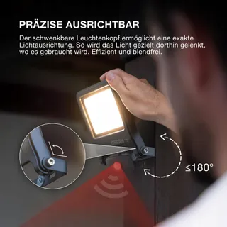 OSRAM ENDURA LED Schijnwerper met Bewegingssensor Buiten 10W 1000lm IP65 — miniatuur 7