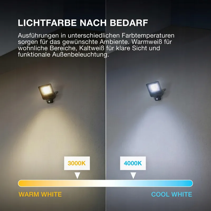 OSRAM ENDURA LED Schijnwerper met Bewegingssensor Buiten 10W 1000lm IP65 — foto 5