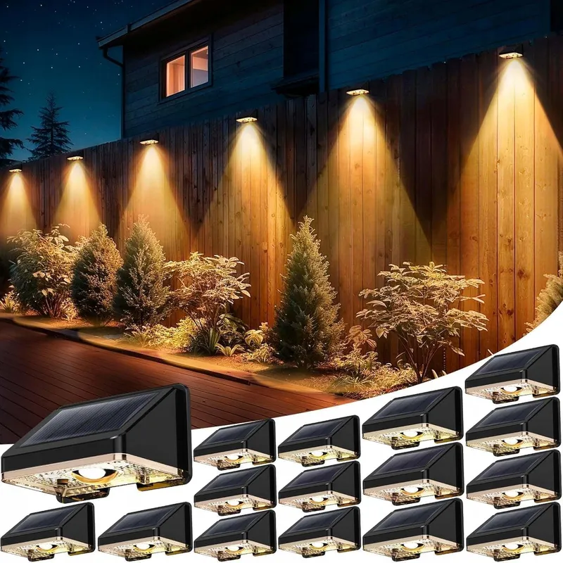 DELAIGLOW Solarlampen Tuin Terras Warm Wit 16 Stuks — foto 1