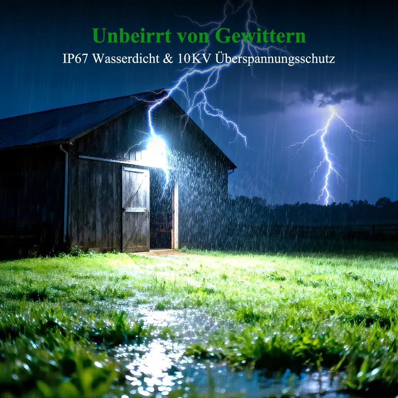 SUFUYA LED Schijnwerper Schemersensor 100W IP67 — foto 5